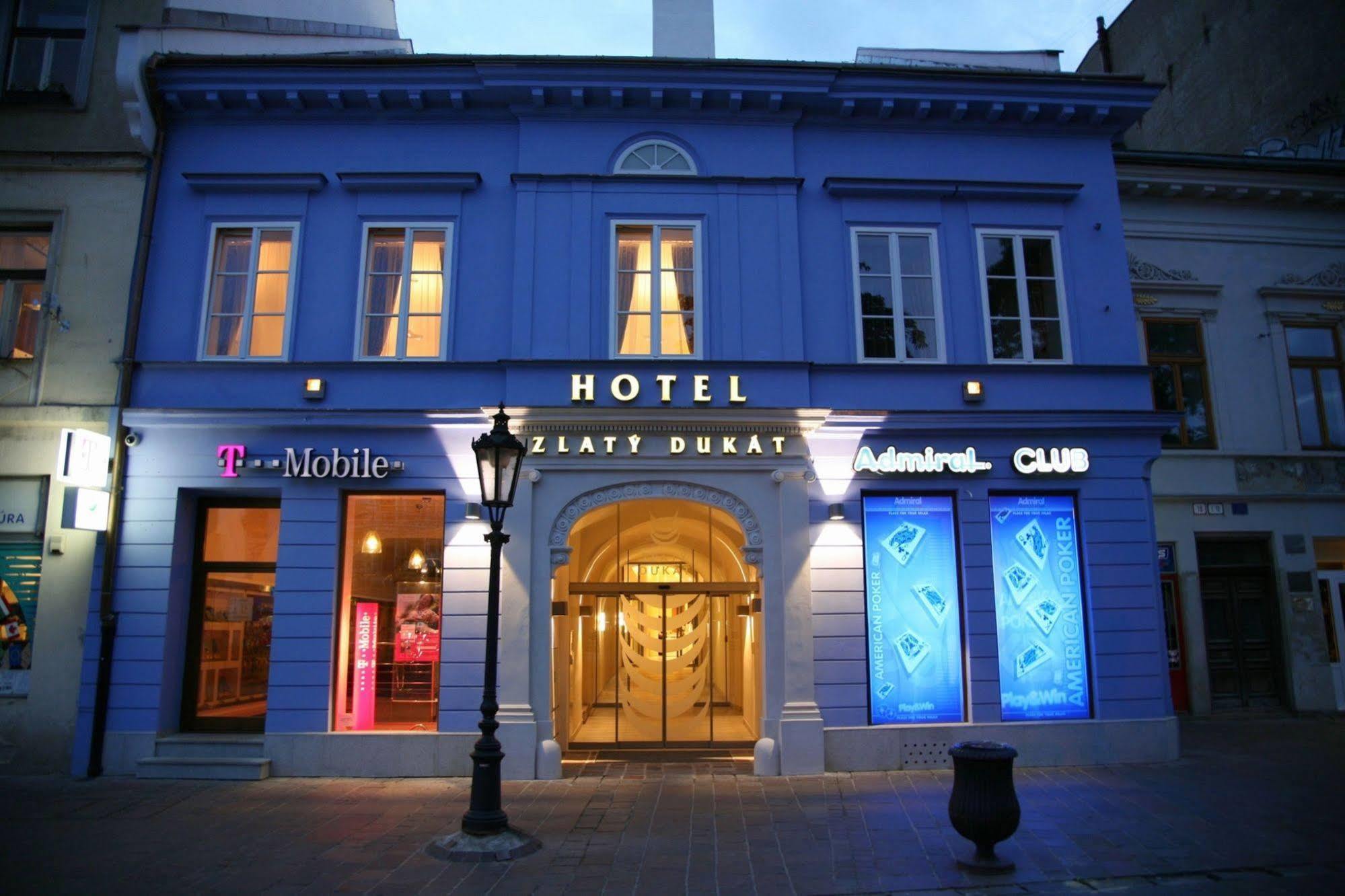 Boutique Hotel Zlaty Dukat Košice Exteriör bild